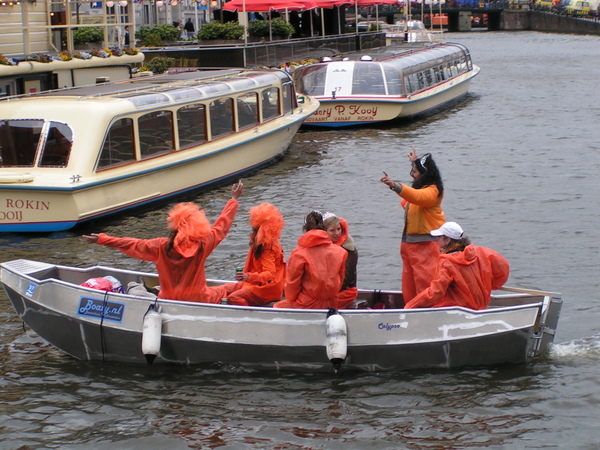 Her skulle have været et billede fra Koninginnedag i Amsterdam 2008.